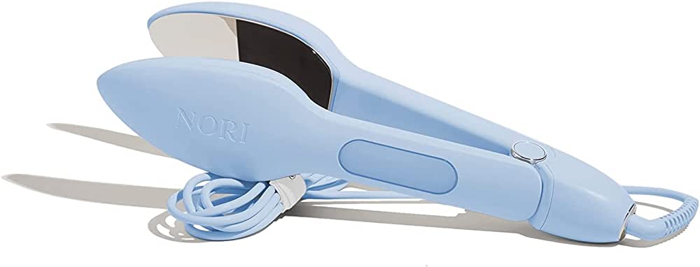 Discover the Compact Dual Voltage Press Iron Steamer the Ultimate Wrinkle Remover for Easy on the Go Use Available in Six Fabric Settings Blue
